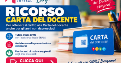 RICORSO CARTA DEL DOCENTE RICORSO CARTA DEL DOCENTE